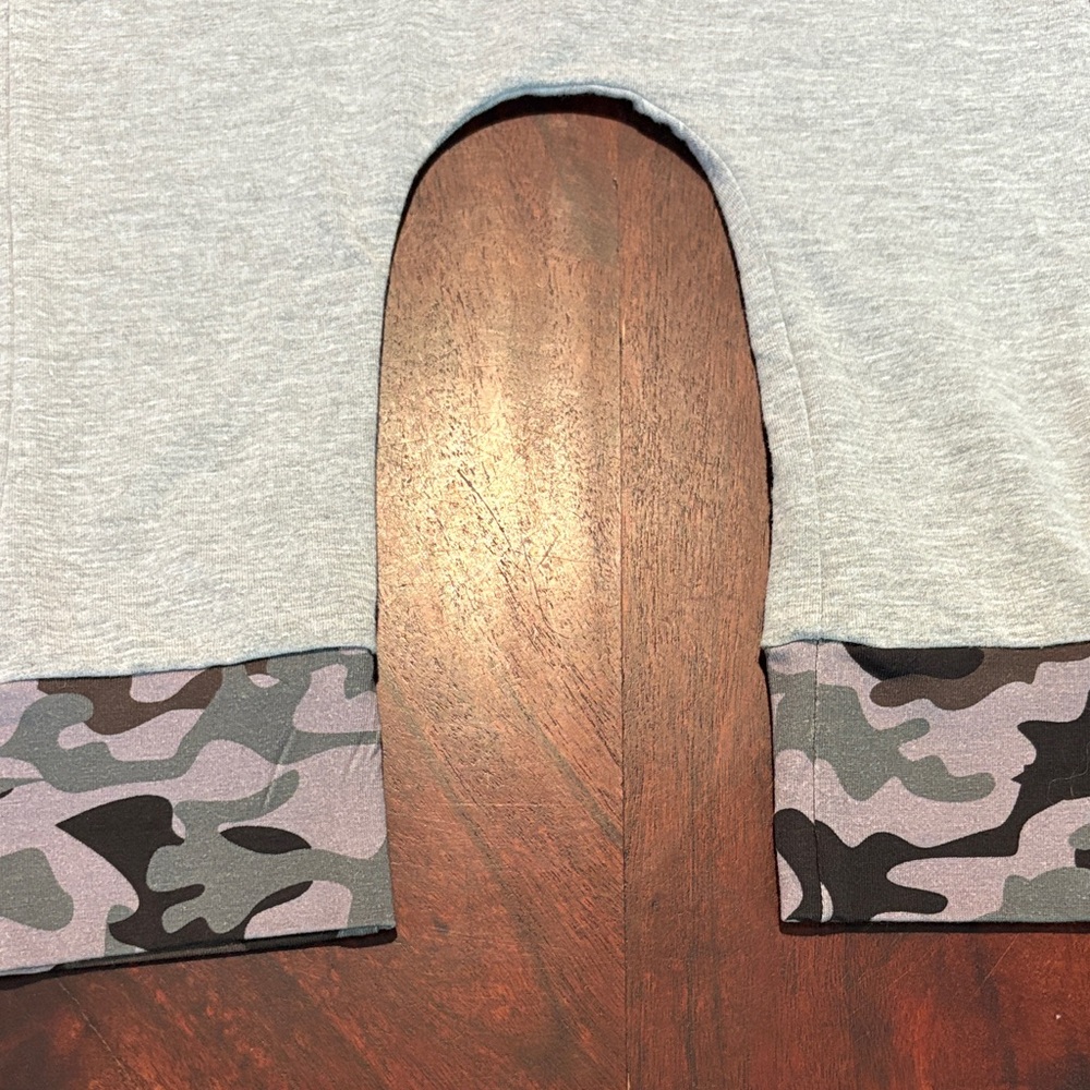 Rags to Raches Black Camo Romper. - Picture 4 of 4